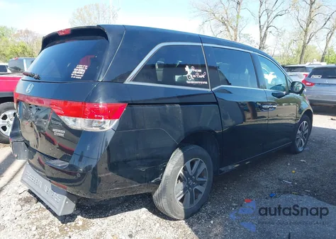 2014 Honda Odyssey Touring/Touring Elite из США, поврежденный, VIN 5FNRL5H98EB095382